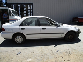 1993 HONDA CIVIC DX WHITE 4DR 1.5L MT A16419